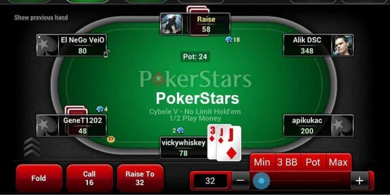 Đánh Poker rinh tay các khoản tiền thưởng lớn