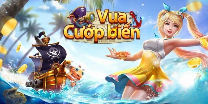 Bối cảnh đại dương với tàu cướp biển và kho báu, cùng các mini game hấp dẫn