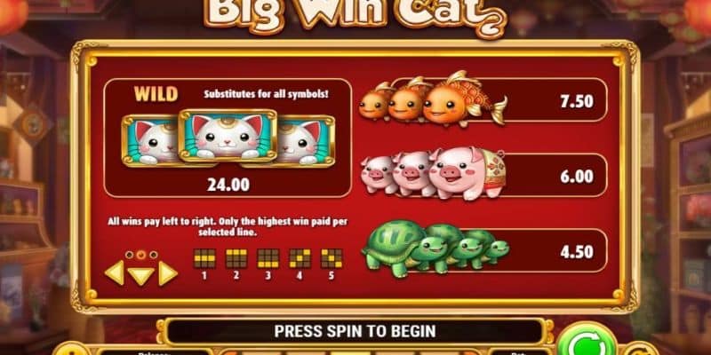 Những ưu điểm nổi trội nhất của tựa game Big Win Cat